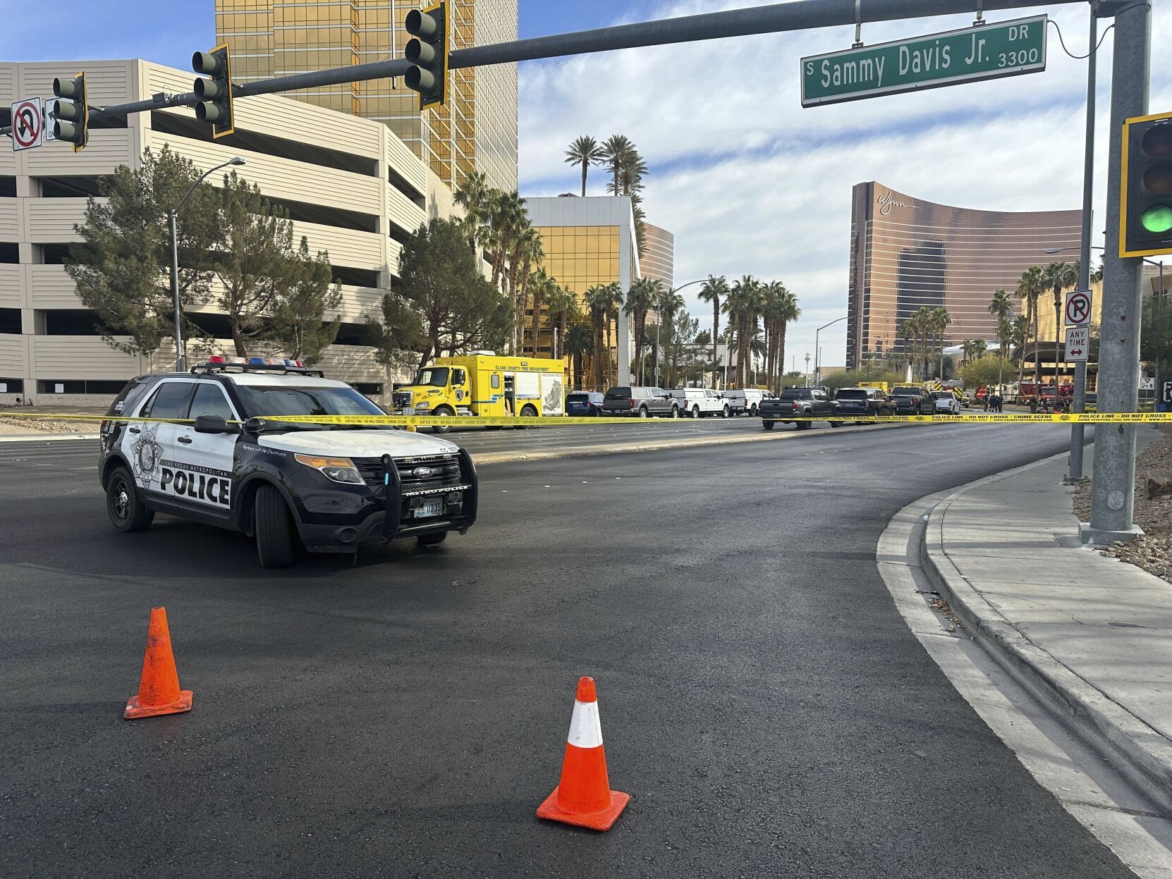 Trump Hotel-Fire-Las Vegas